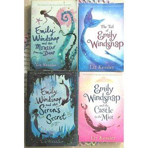 Set Of 4 Emily Windsnap Books Sirens Secret Castle In The Mist Monster